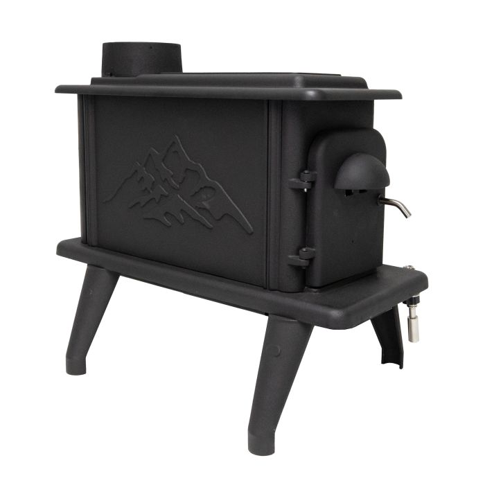 US Stove 900 Sq. ft. Cast Iron Wood Stove